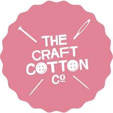 Logo of The Craft Cotton Co with a pink circular design