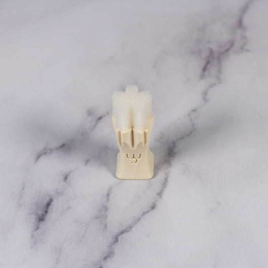 5-Petal Forked Flower Underglaze Sponge Stamps