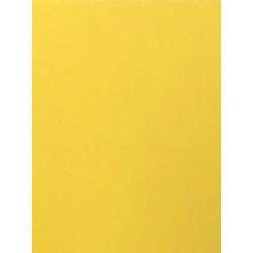 Solid yellow color swatch on a white background