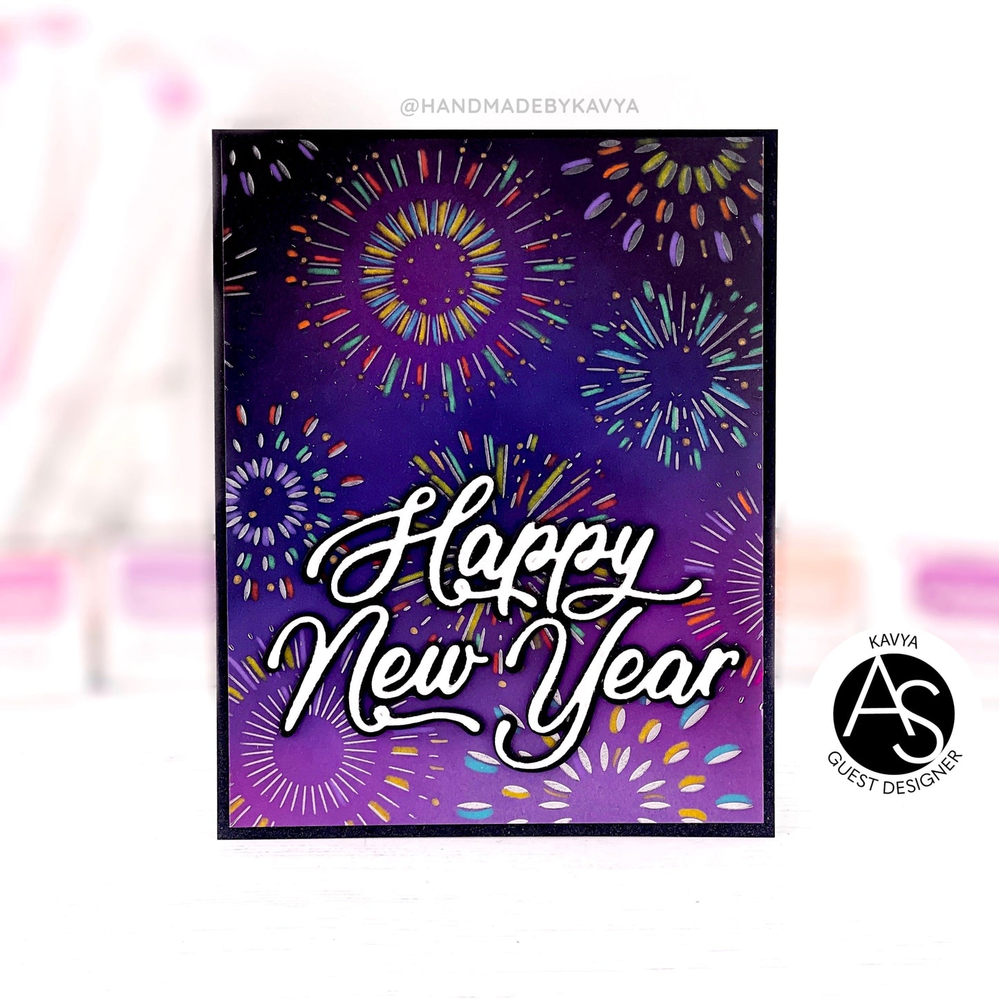 Alex Syberia Designs Brilliant Burst Hot Foil Plate