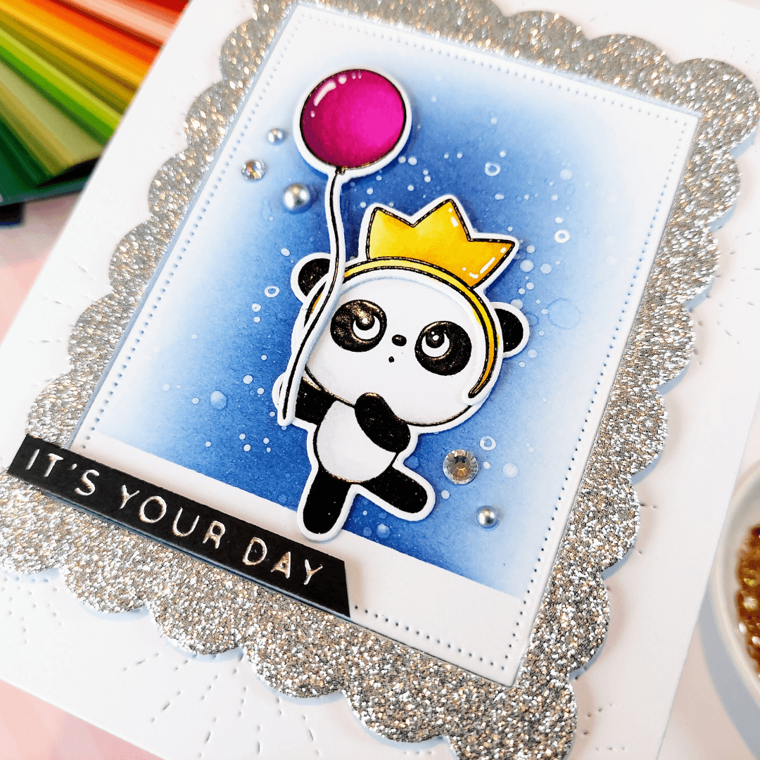 Alex Syberia Designs Celebrations Sentiments Hot Foil Plate