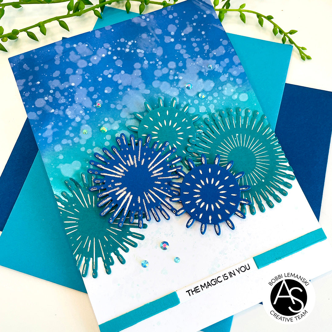 Alex Syberia Designs Celebrations Sentiments Stamp Set