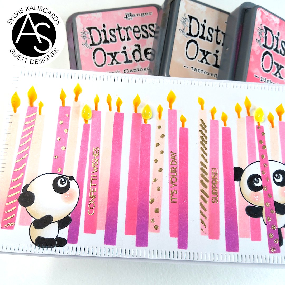 Alex Syberia Designs Celebrations Sentiments Stamp Set