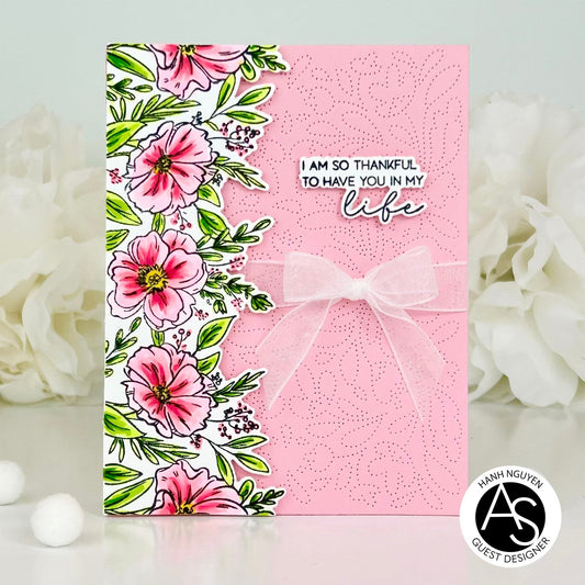 Alex Syberia Designs Charming Flora Cover Die