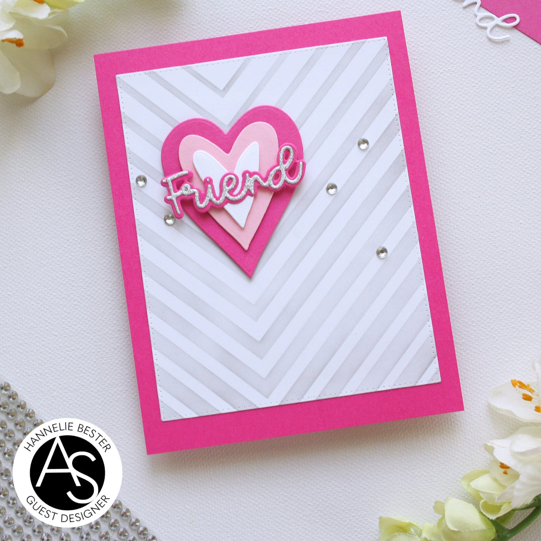 Alex Syberia Designs Chevron Chic Stencil