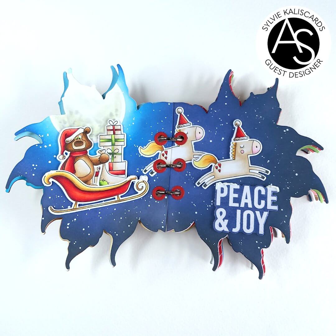 Alex Syberia Designs Christmas Sentiments Die Set