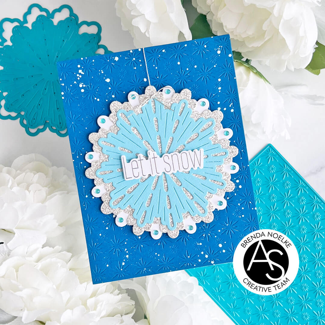 Alex Syberia Designs Christmas Sentiments Die Set