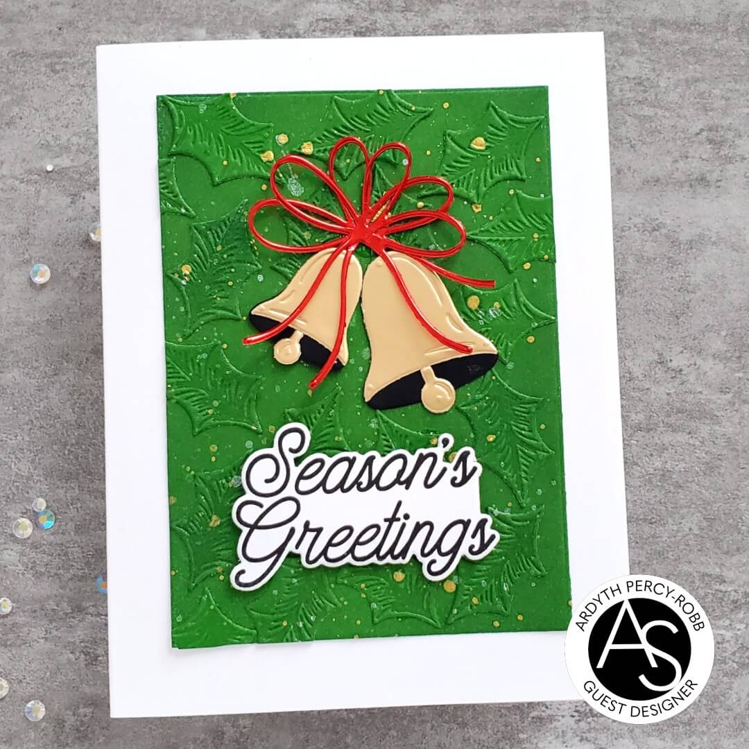 Alex Syberia Designs Christmas Sentiments Die Set