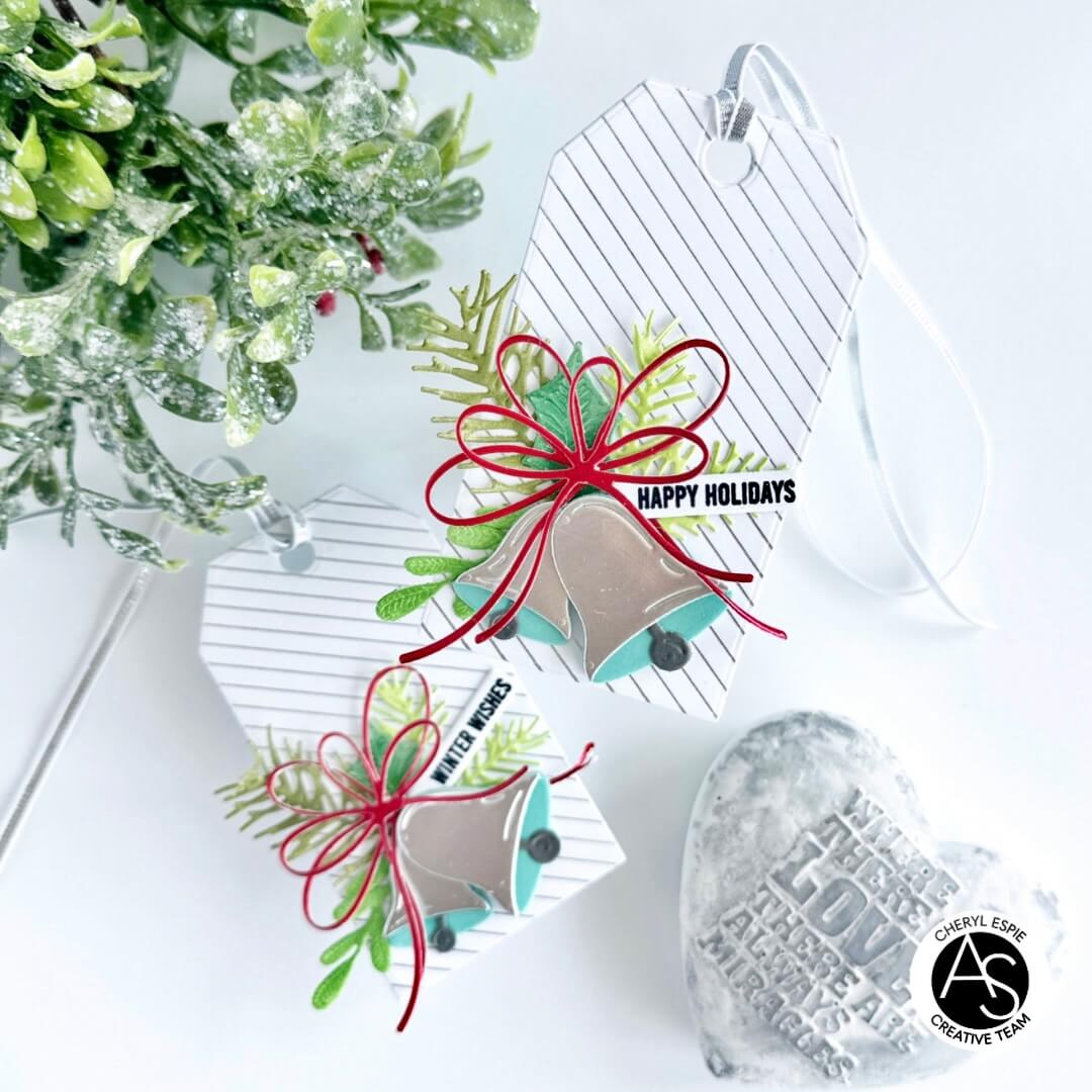 Alex Syberia Designs Elegant Stripes Hot Foil Plate