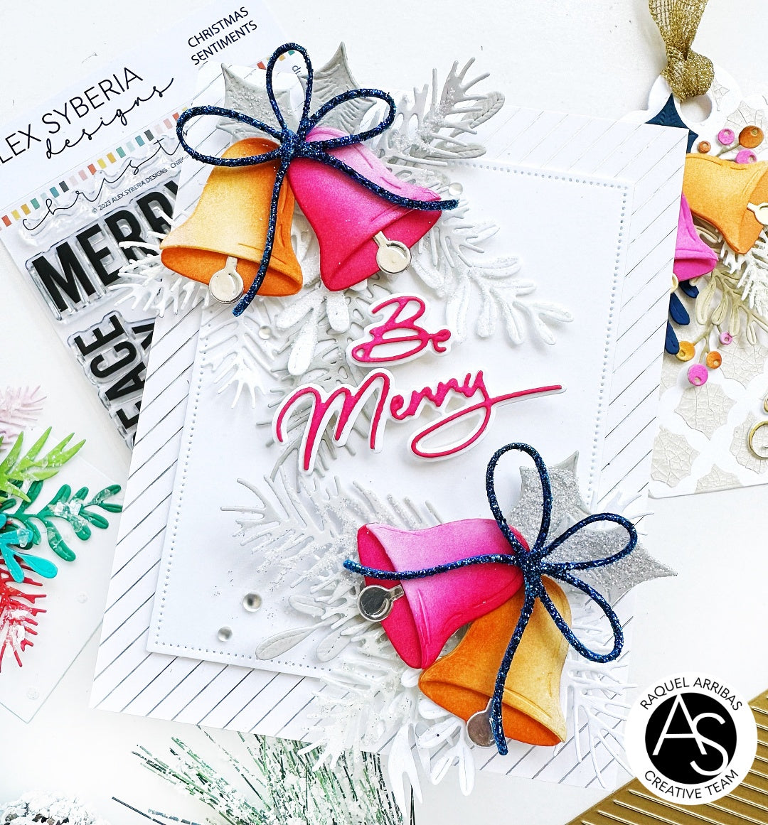 Alex Syberia Designs Elegant Stripes Hot Foil Plate