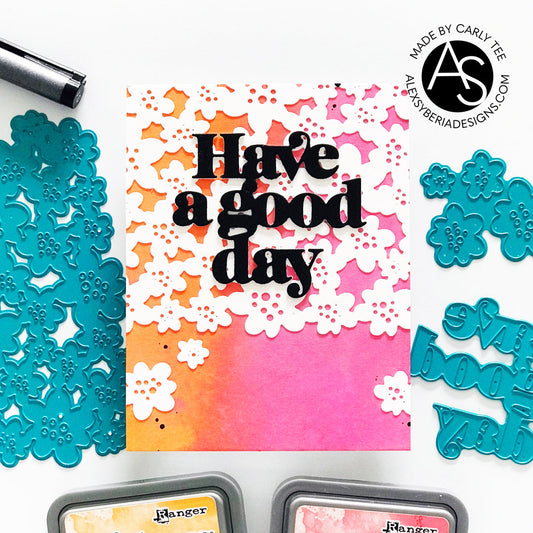 Alex Syberia Designs Floral Splendor Cover Die