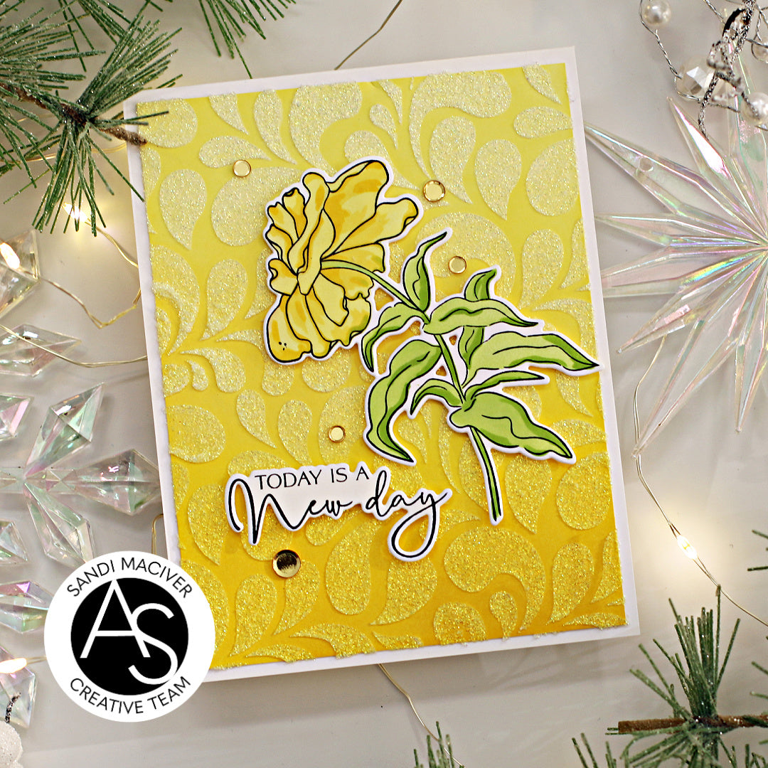 Alex Syberia Designs Frosty Lace Stencil