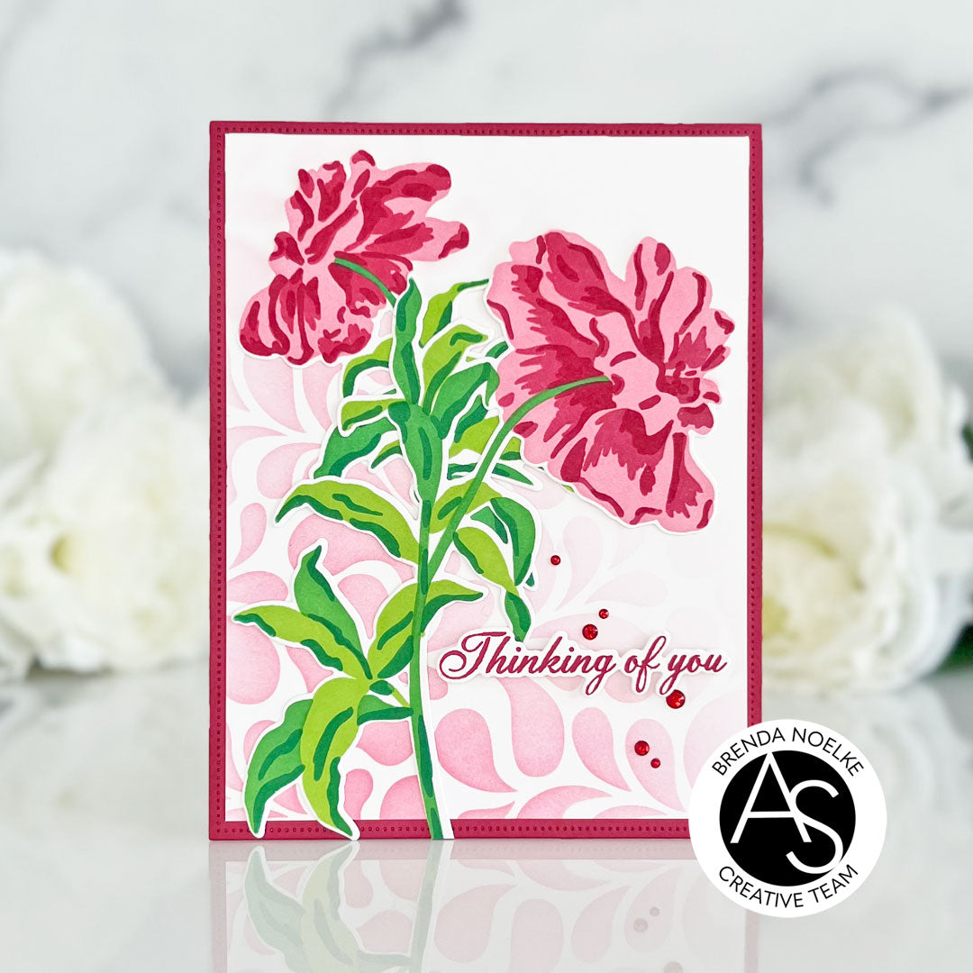 Alex Syberia Designs Frosty Lace Stencil