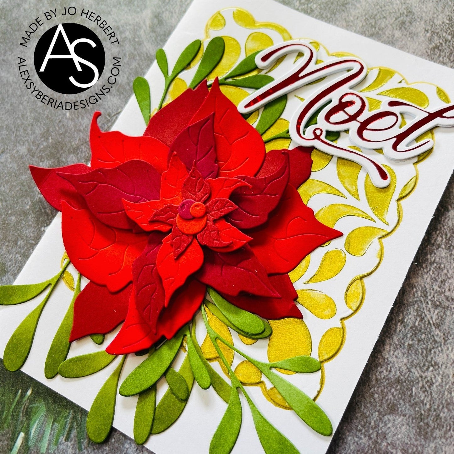 Alex Syberia Designs Frosty Lace Stencil