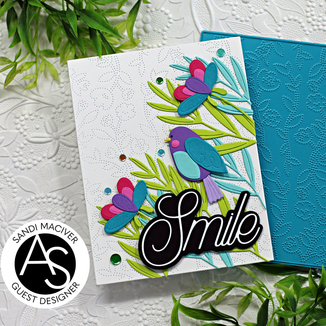 Alex Syberia Designs Garden Tweets Die Set