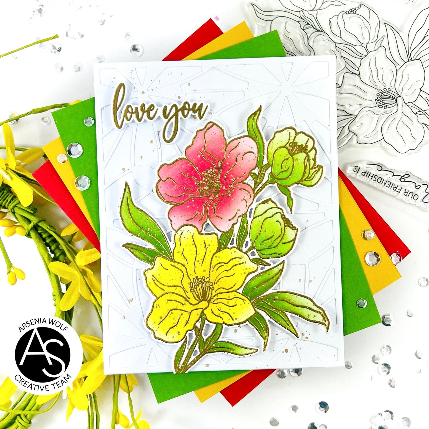 Alex Syberia Designs Grateful for You Stencil
