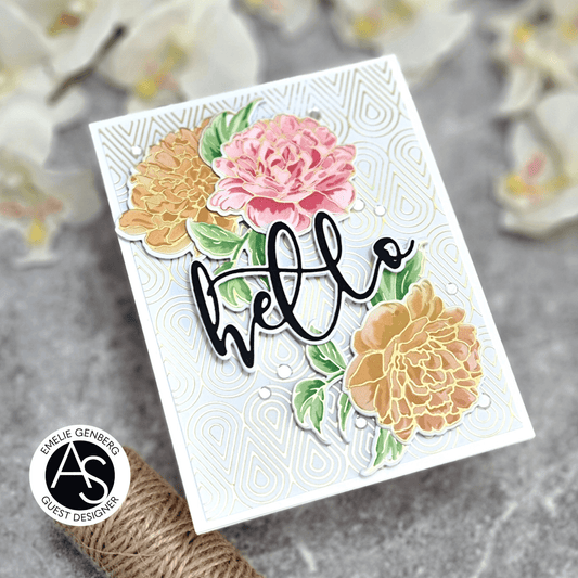 Alex Syberia Designs Large Hello Die Set