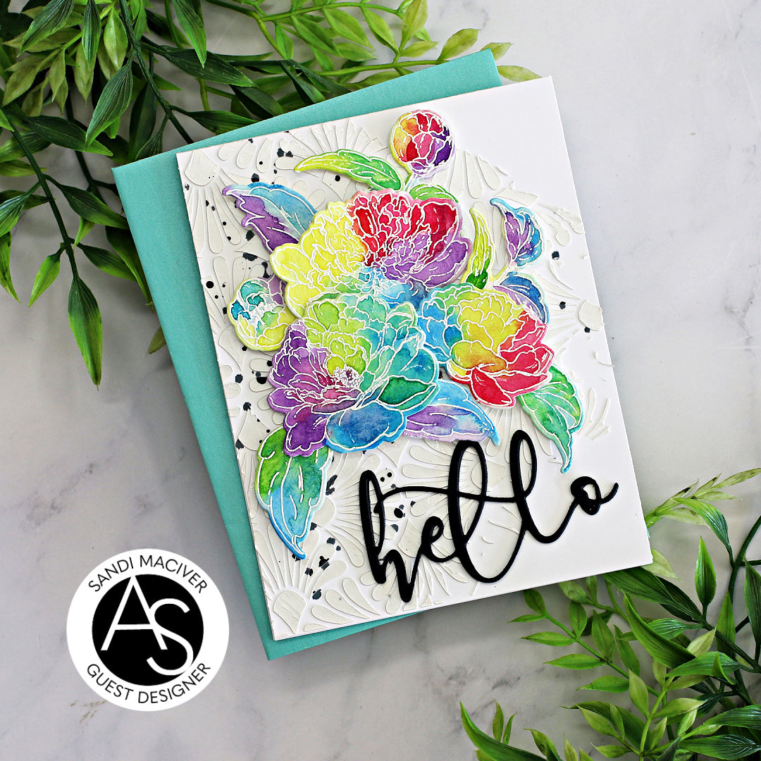 Alex Syberia Designs Large Hello Die Set