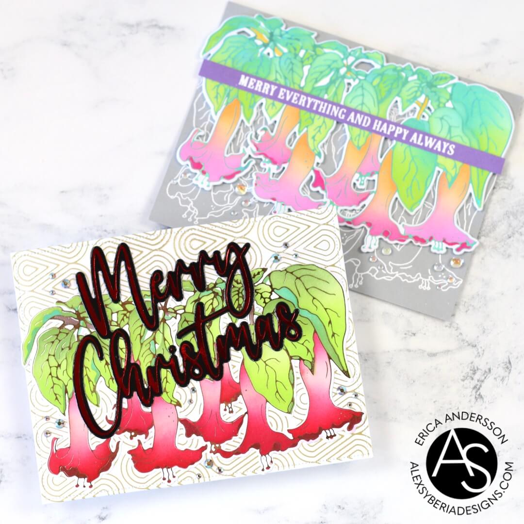 Alex Syberia Designs Large Merry Christmas Hot Foil