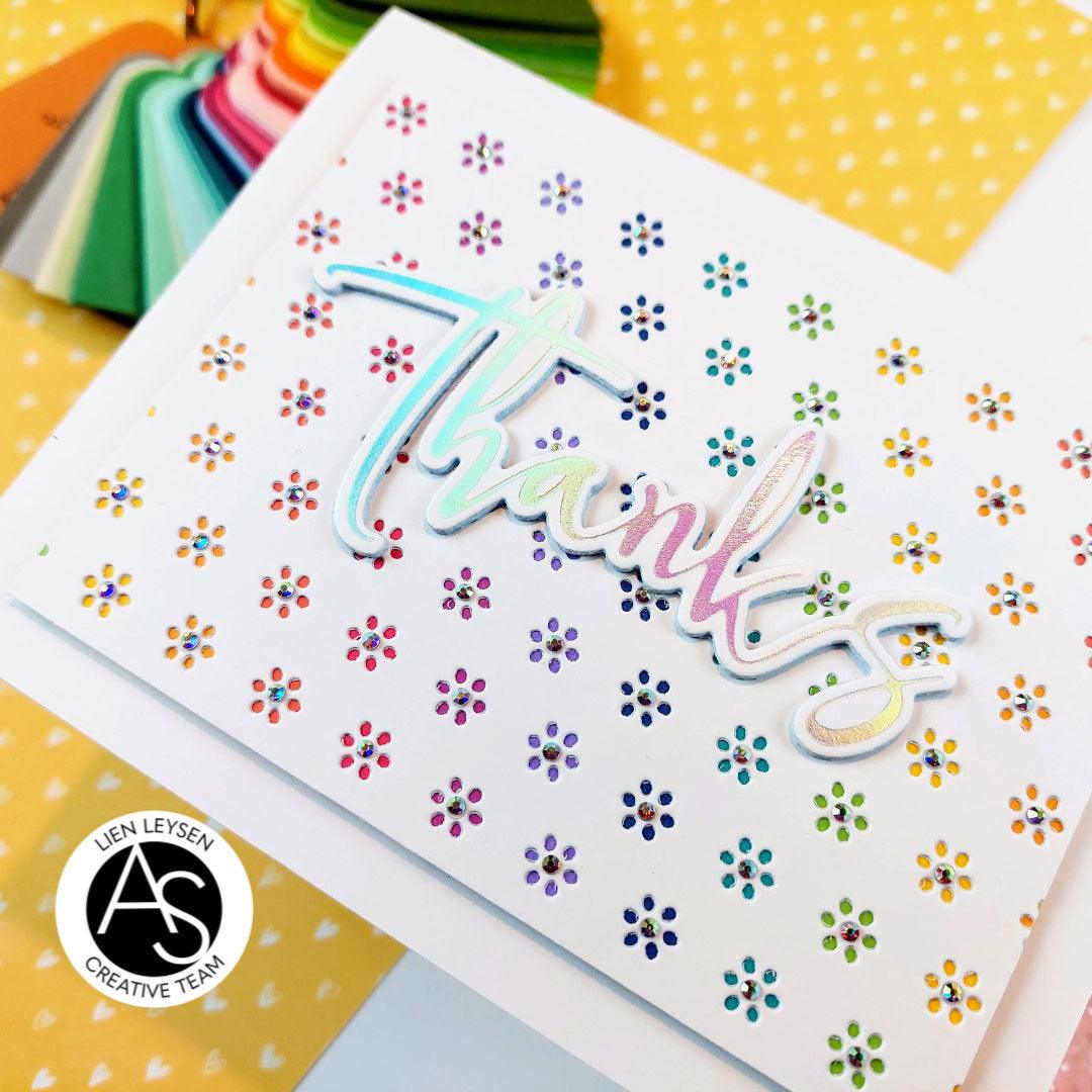 Alex Syberia Designs Large Thanks Hot Foil Plate