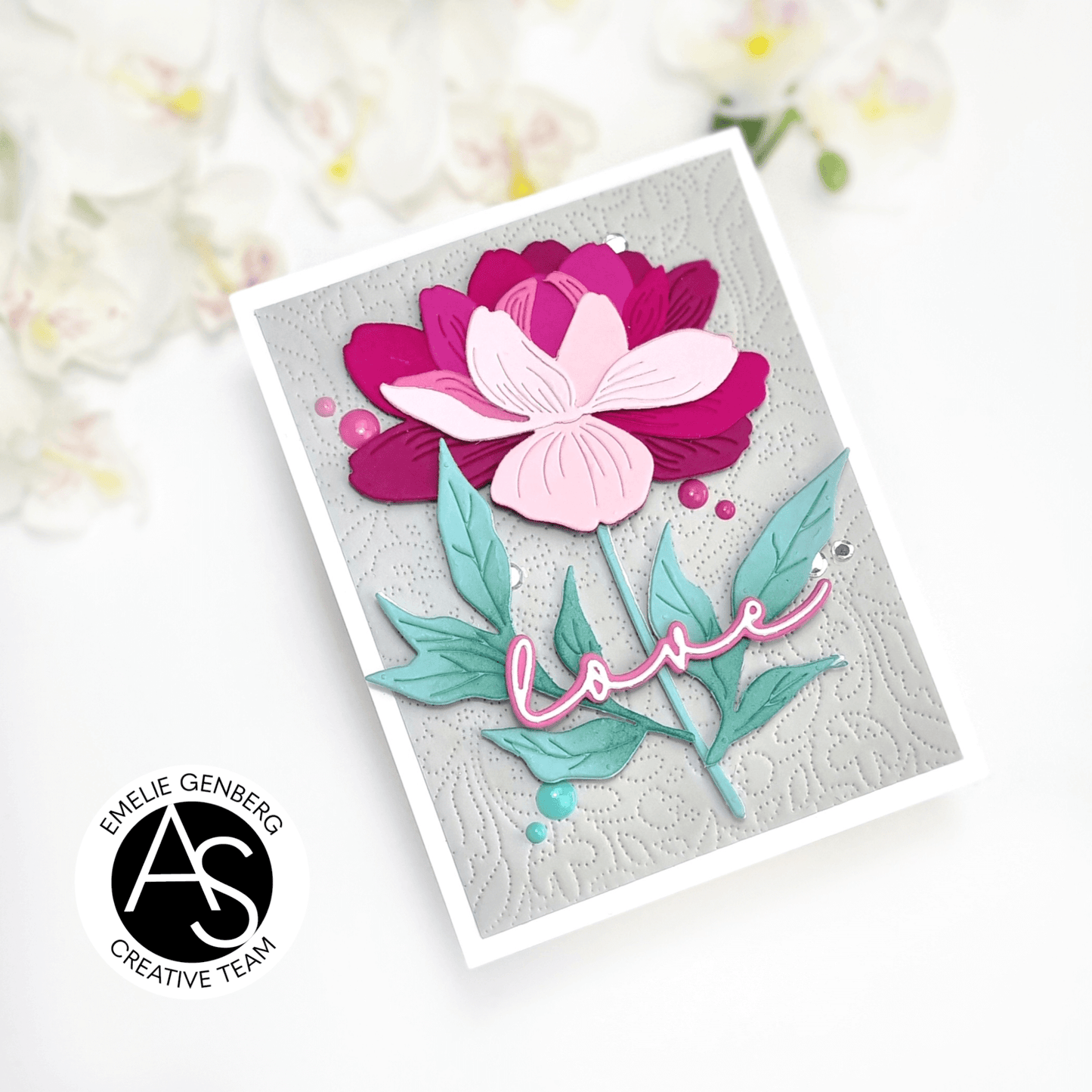 Alex Syberia Designs Love Hot Foil Plate