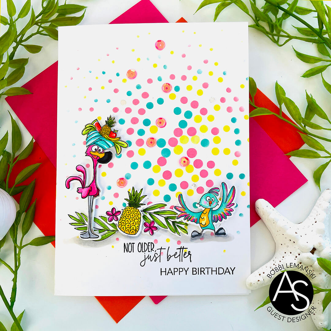 Alex Syberia Designs Paradise Birds Die Set