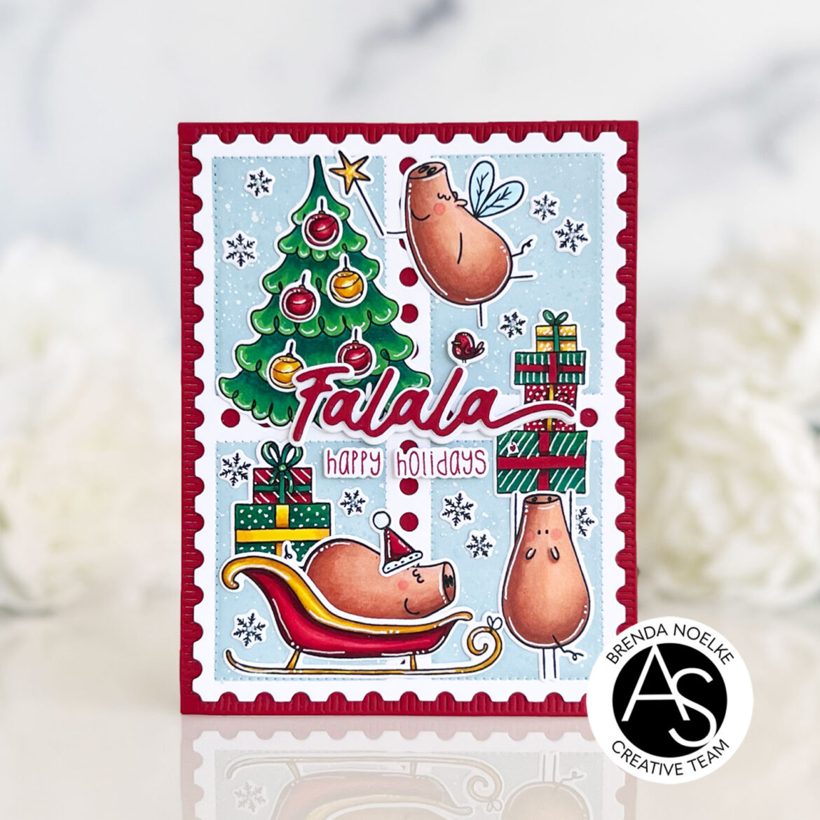 Alex Syberia Designs Postage Stamps Stencil