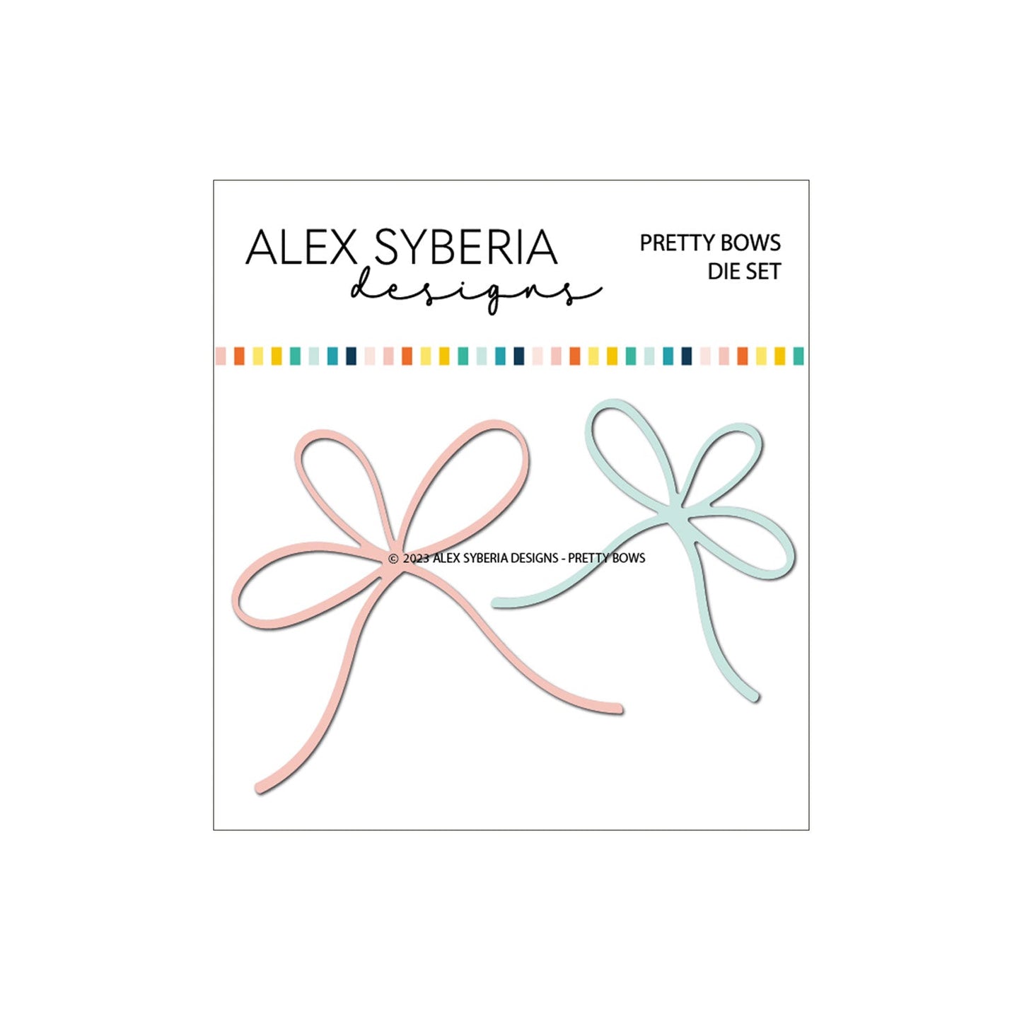 Alex Syberia Designs Pretty Bows Die Set