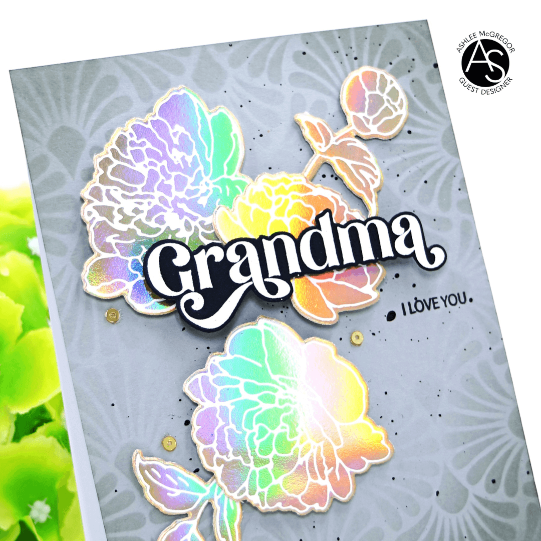 Alex Syberia Designs Pureland Fan Stencil