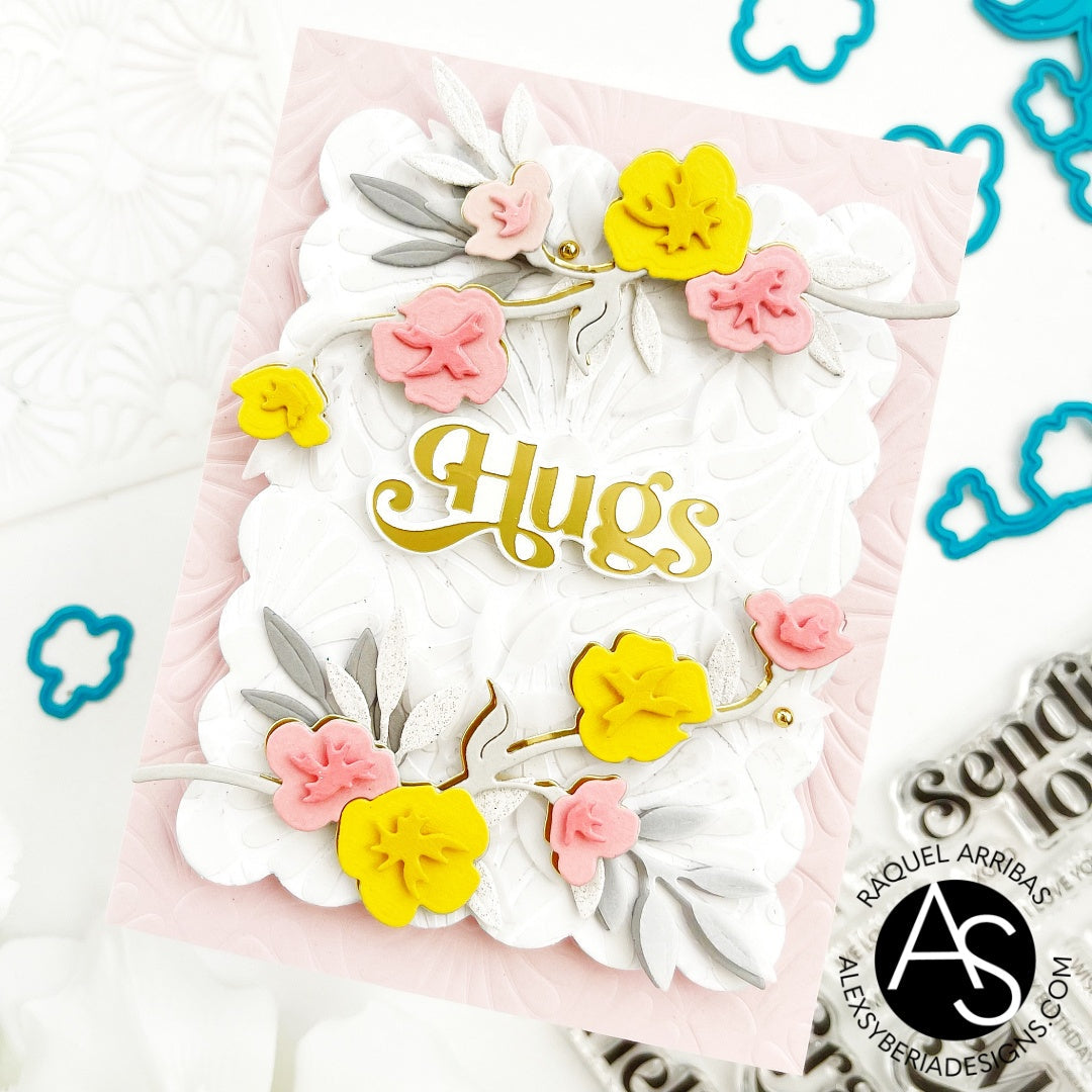 Alex Syberia Designs Pureland Fan Stencil