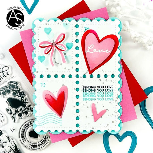 Alex Syberia Designs Quirky Hearts Die Set