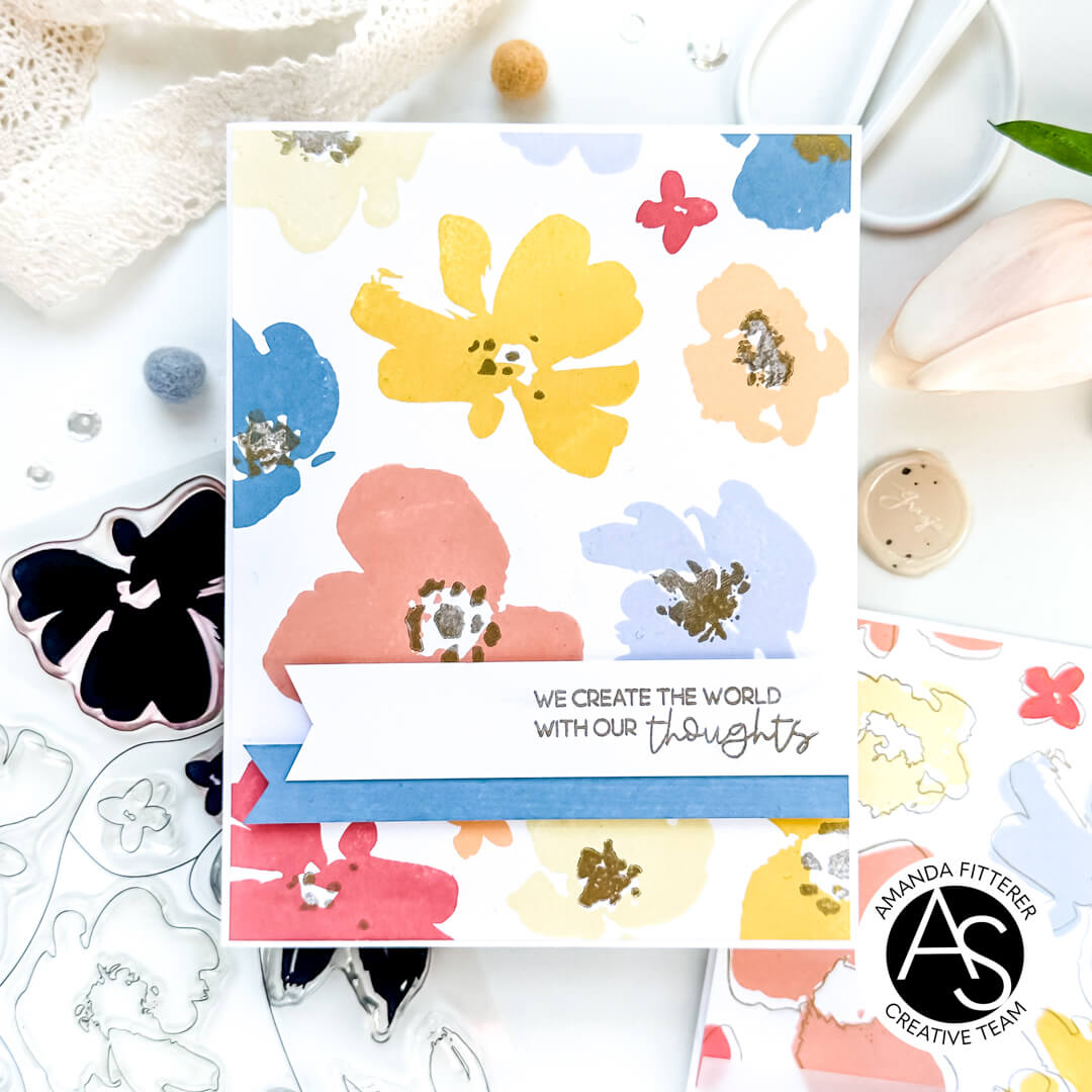 Alex Syberia Designs Self-Care Sentiments Stamp Set