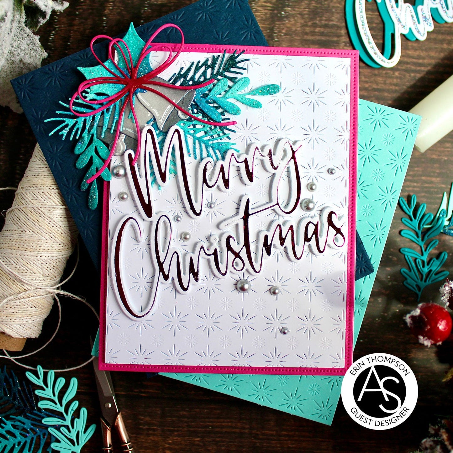 Alex Syberia Designs Sparkly Flakes Cover Die