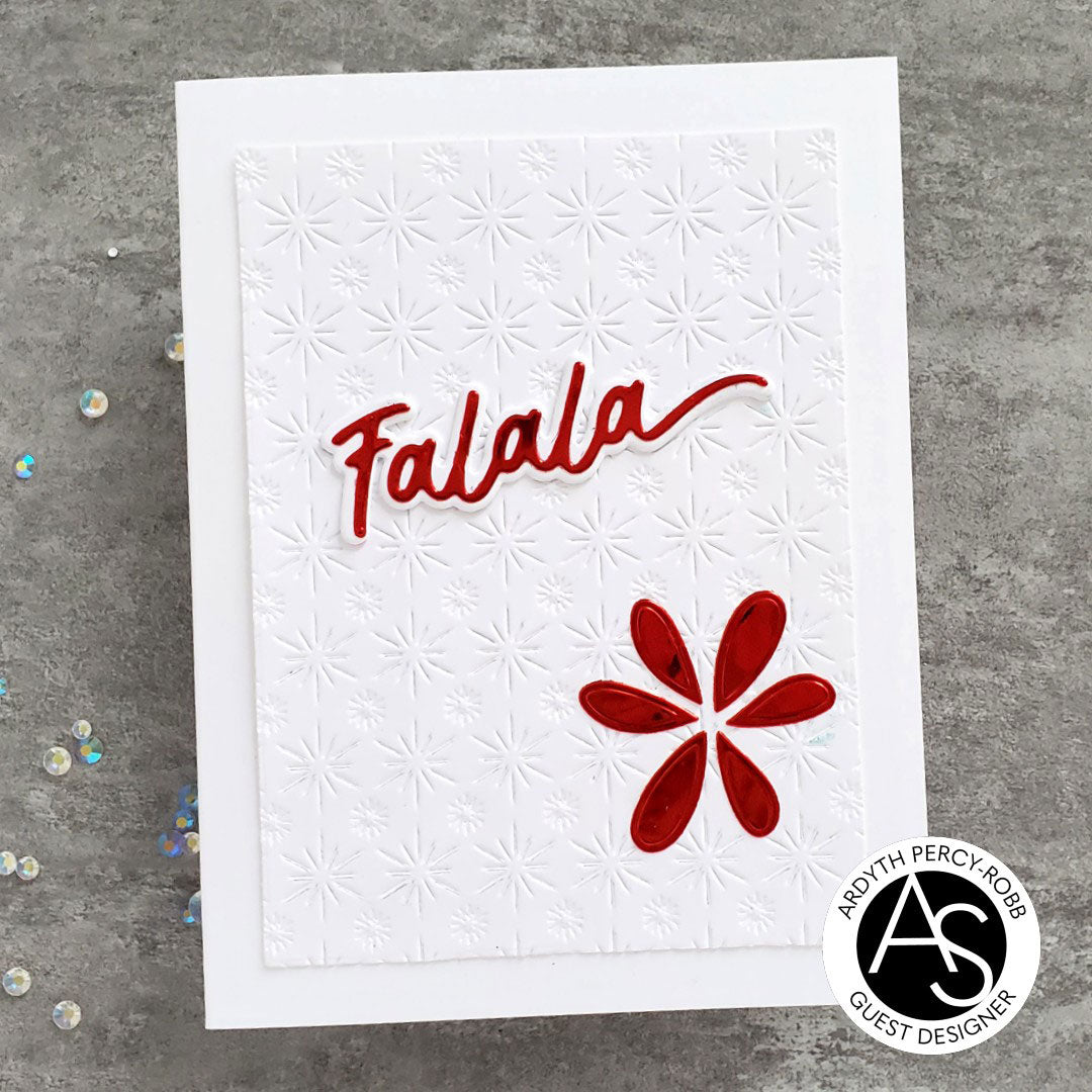 Alex Syberia Designs Sparkly Flakes Cover Die