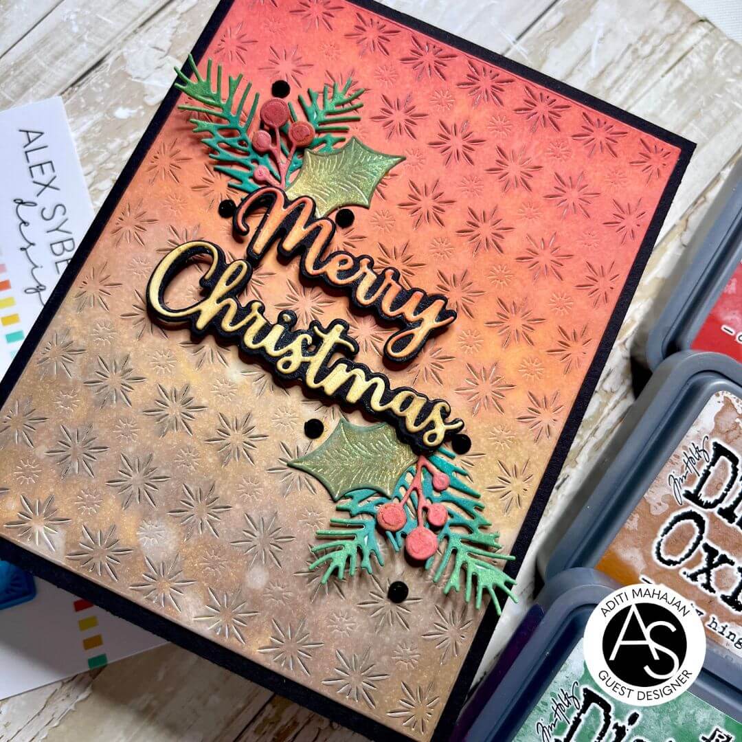 Alex Syberia Designs Sparkly Flakes Cover Die