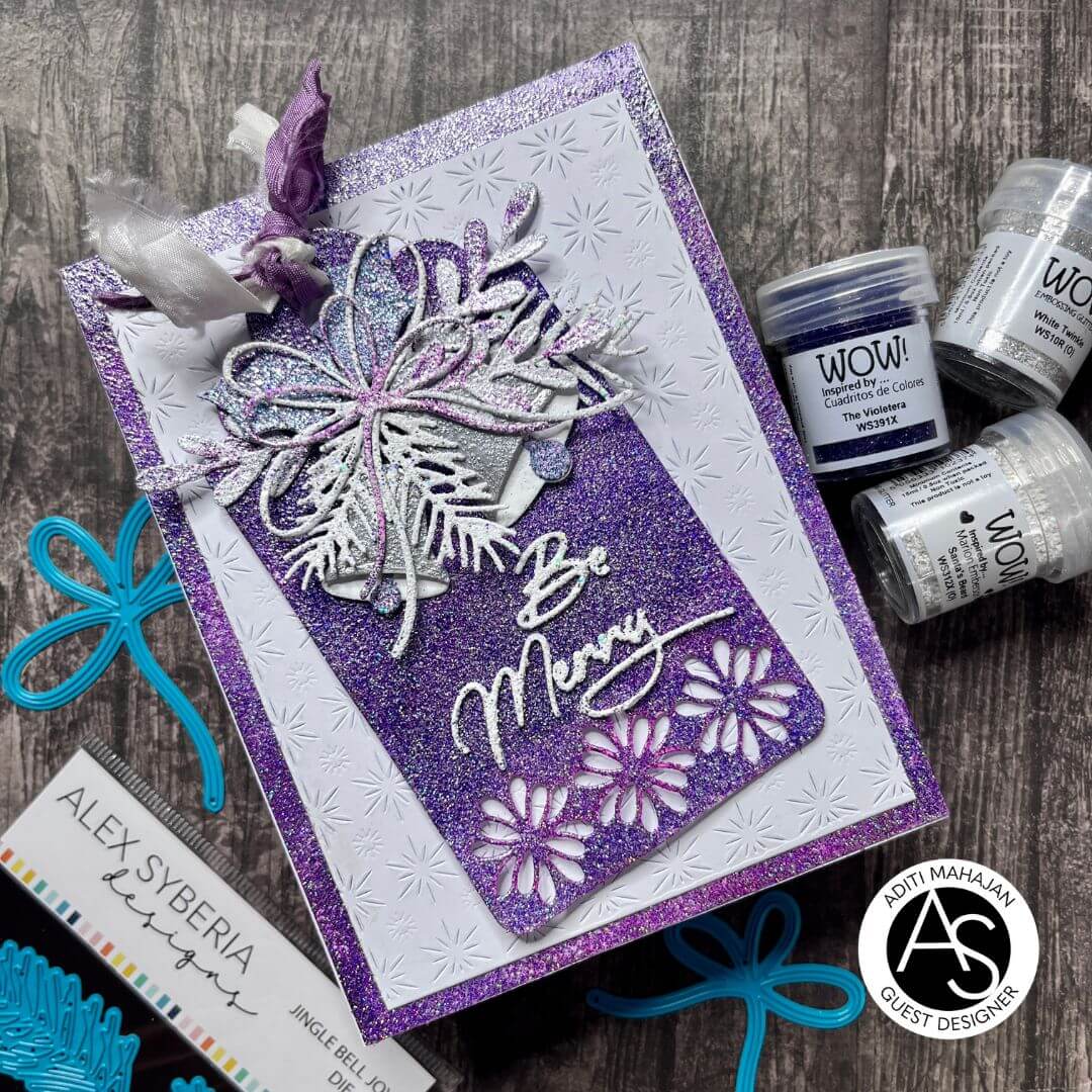 Alex Syberia Designs Sparkly Flakes Cover Die