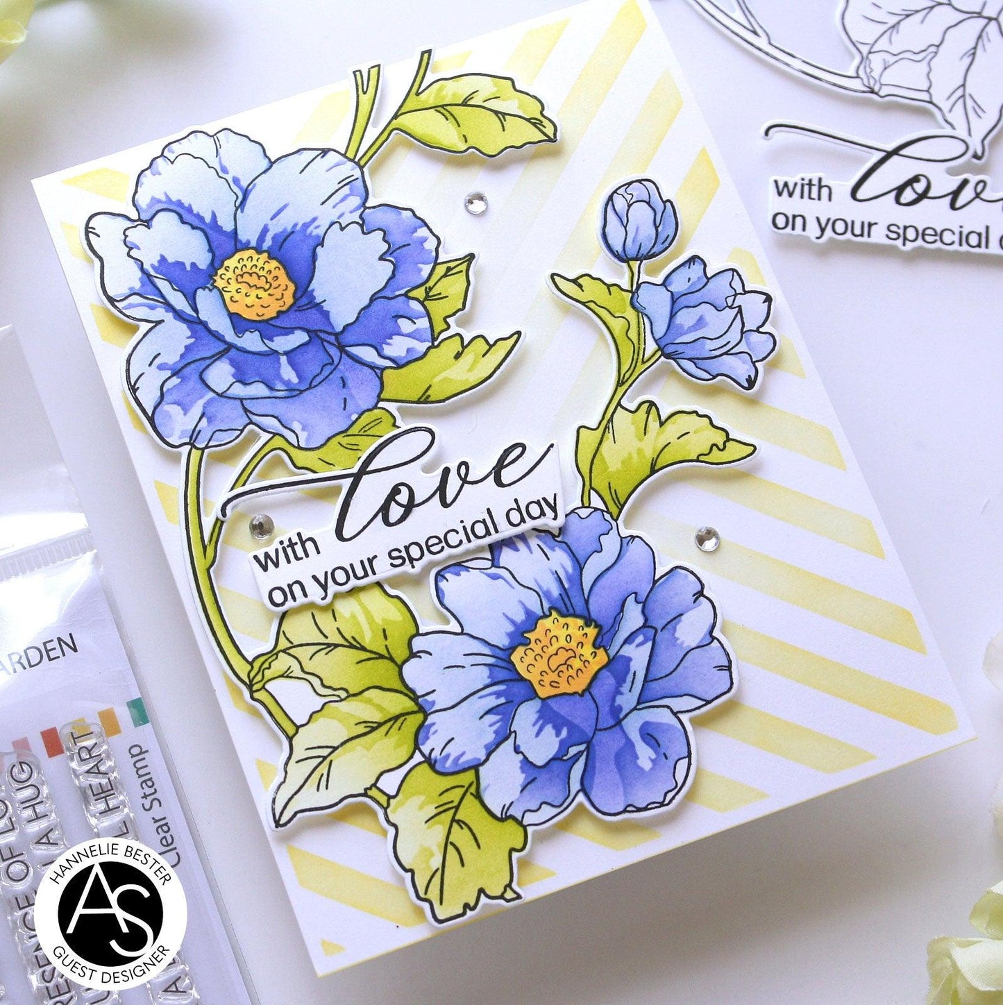 Alex Syberia Designs Spring Garden Layering Stencil Set (4pcs)