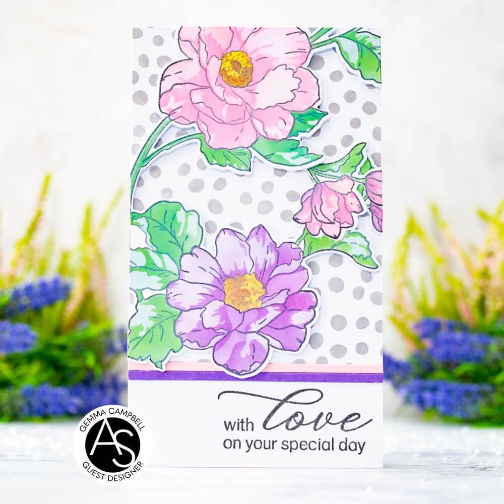 Alex Syberia Designs Spring Garden Layering Stencil Set (4pcs)