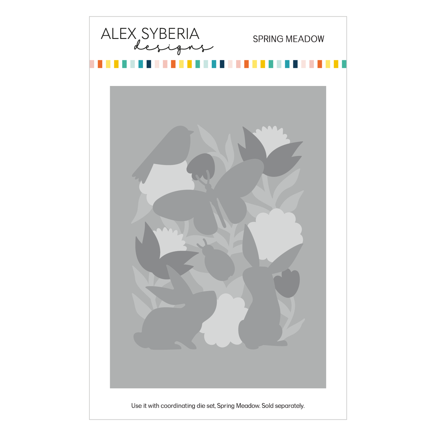 Alex Syberia Designs Spring Meadow Stencil Set
