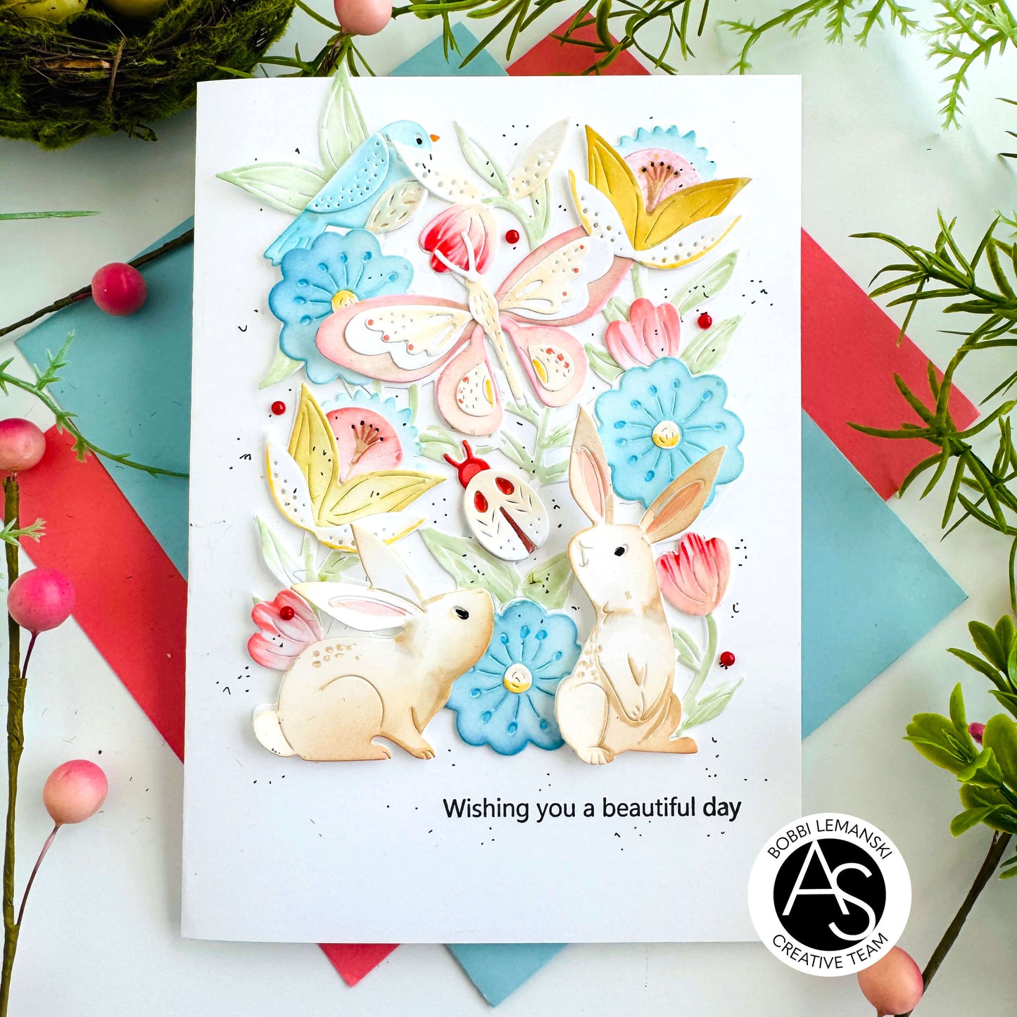 Alex Syberia Designs Spring Meadow Stencil Set