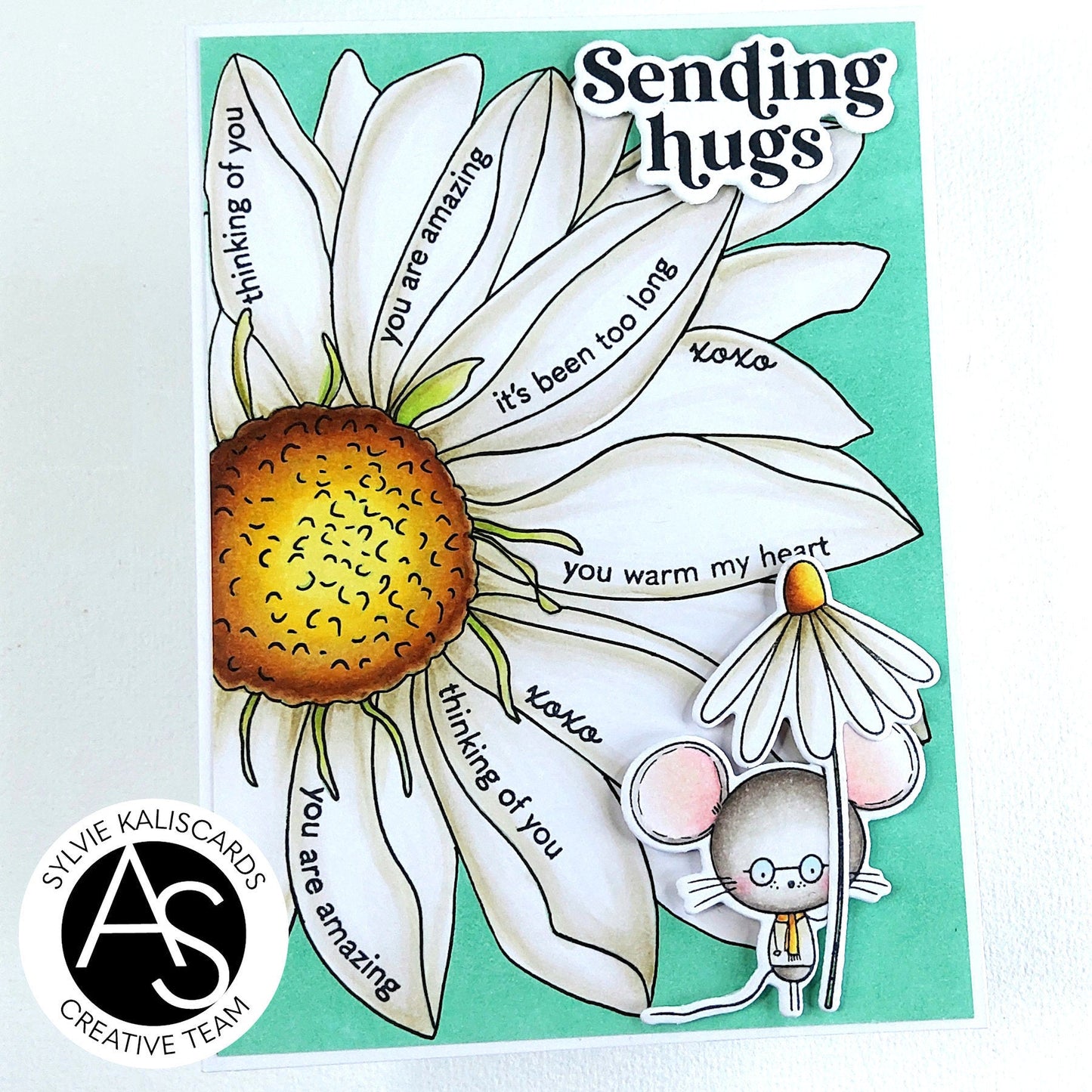 Alex Syberia Designs Summer Flower Press Plate