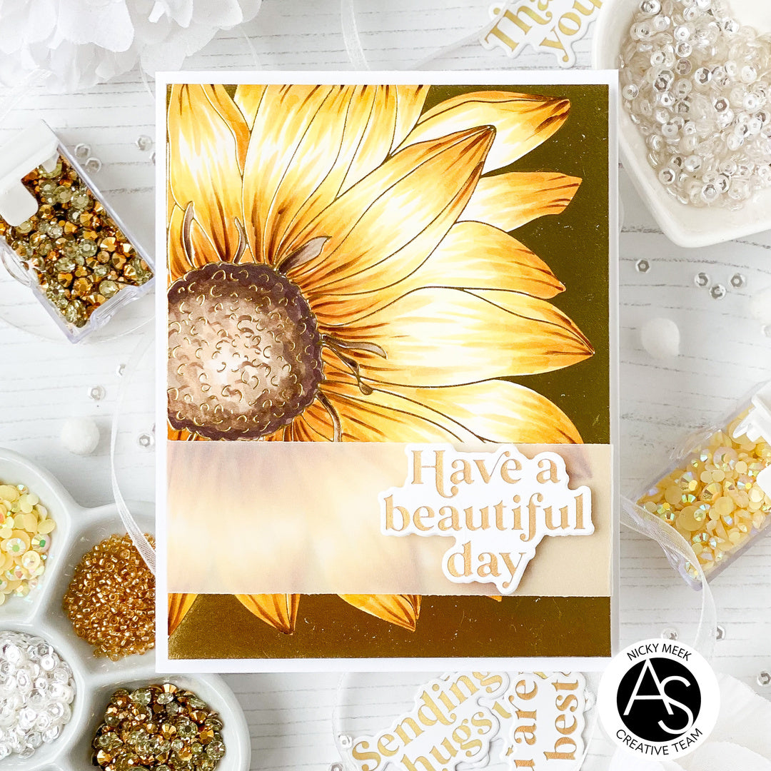 Alex Syberia Designs Summer Flower Press Plate
