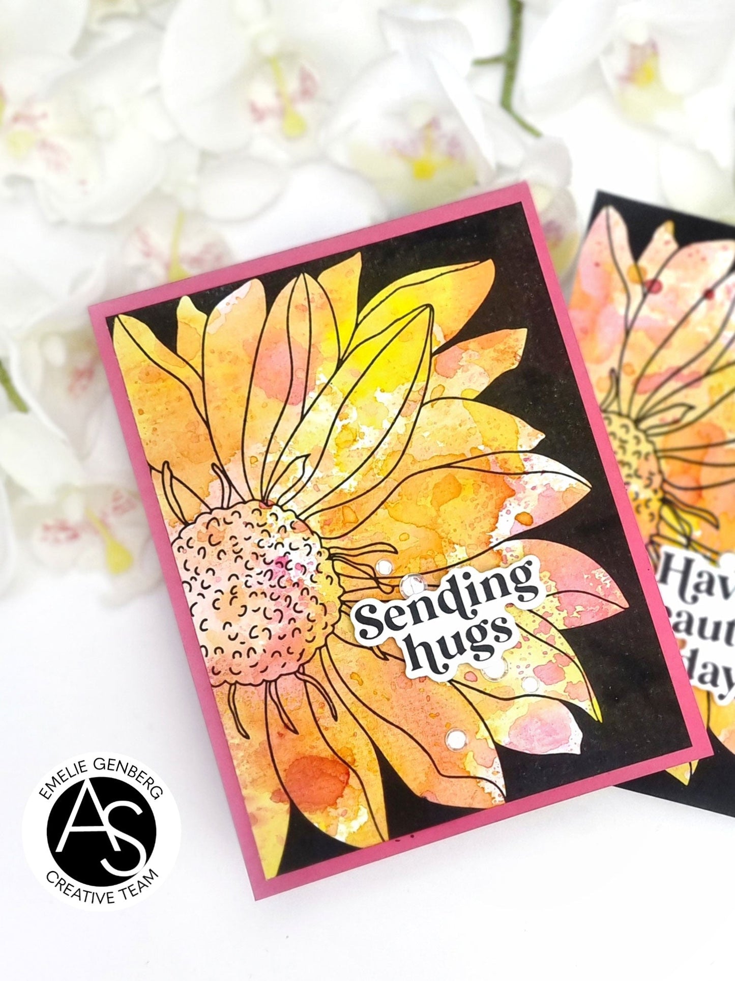 Alex Syberia Designs Summer Flower Press Plate