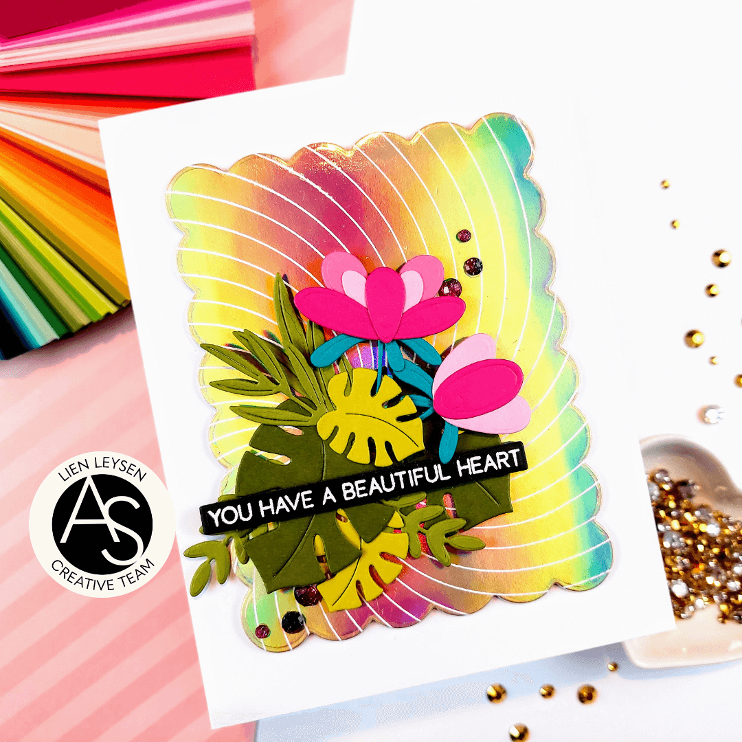 Alex Syberia Designs Sunrays Hot Foil Plate
