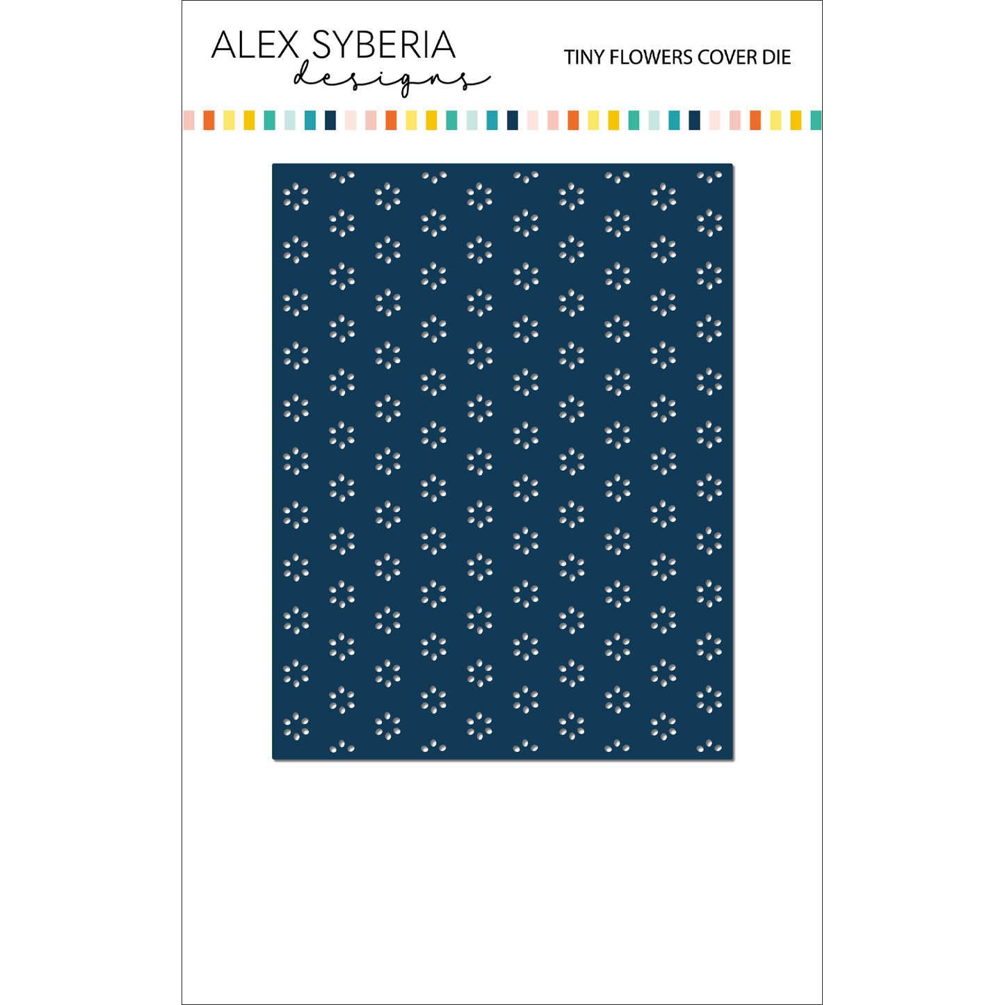 Alex Syberia Designs Tiny Flowers Cover Die