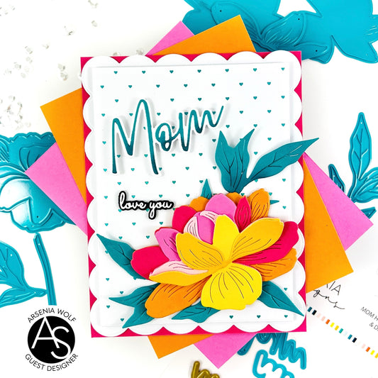 Alex Syberia Designs Tiny Hearts Hot Foil Plate