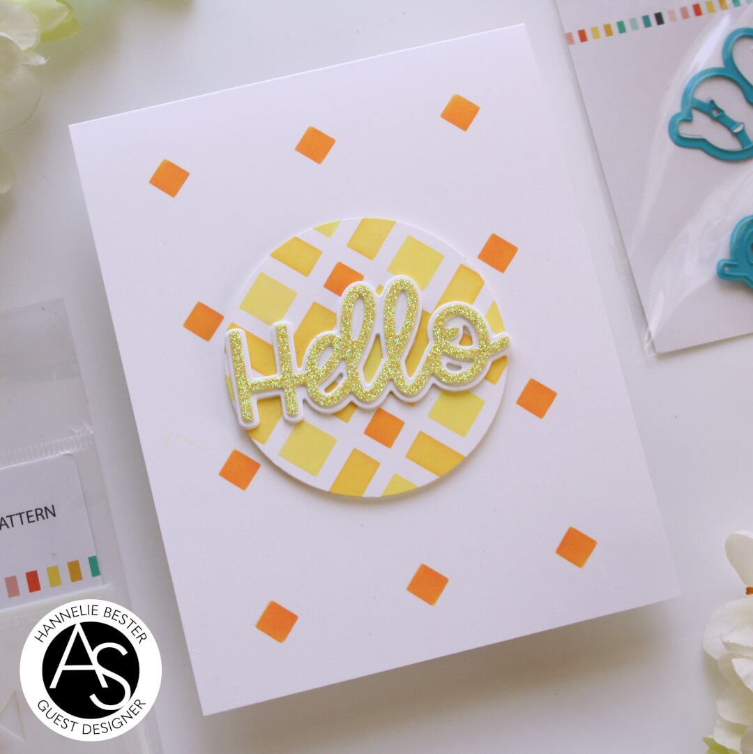 Alex Syberia Designs Trendy Pattern Stencil Set