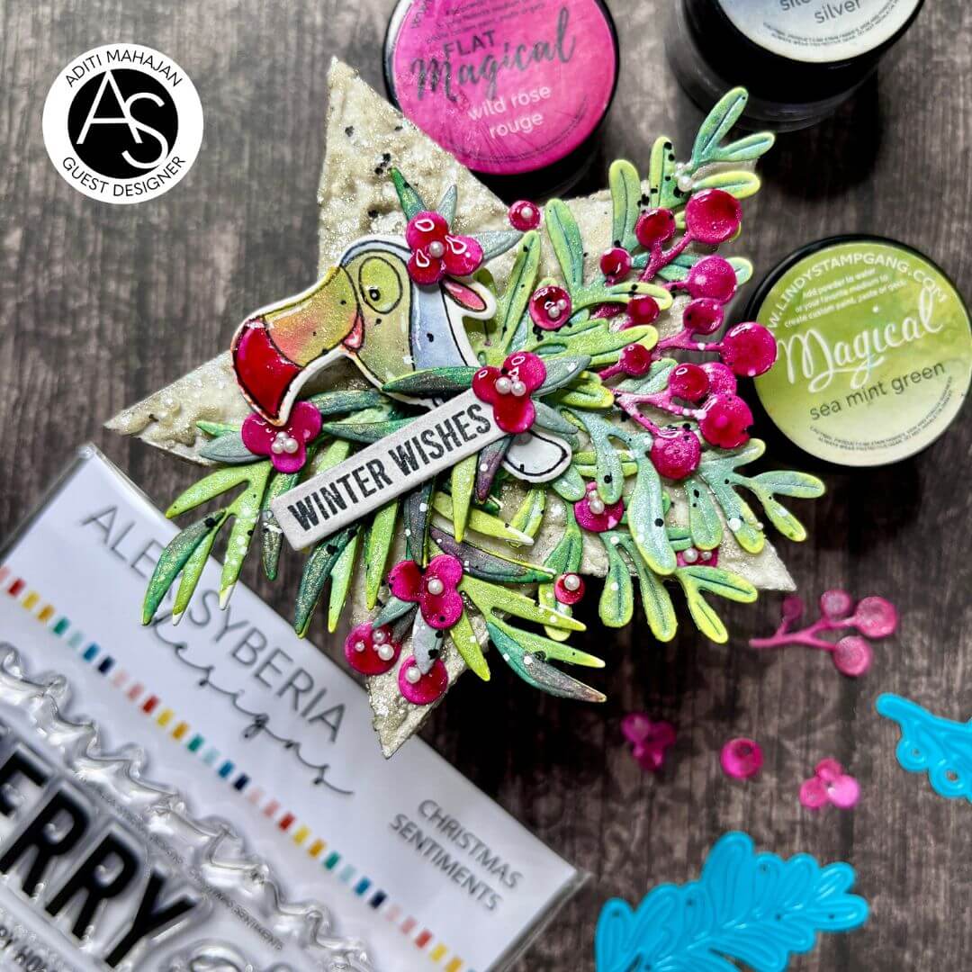 Alex Syberia Designs Winter Foliage Die Set