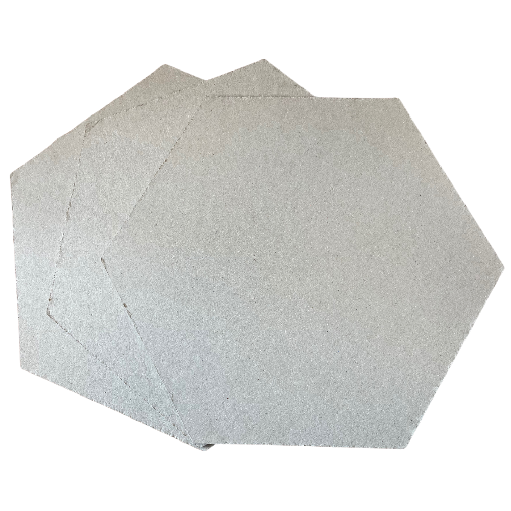 Oakwood 20cm Hexagonal Greyboard - Pack of 10