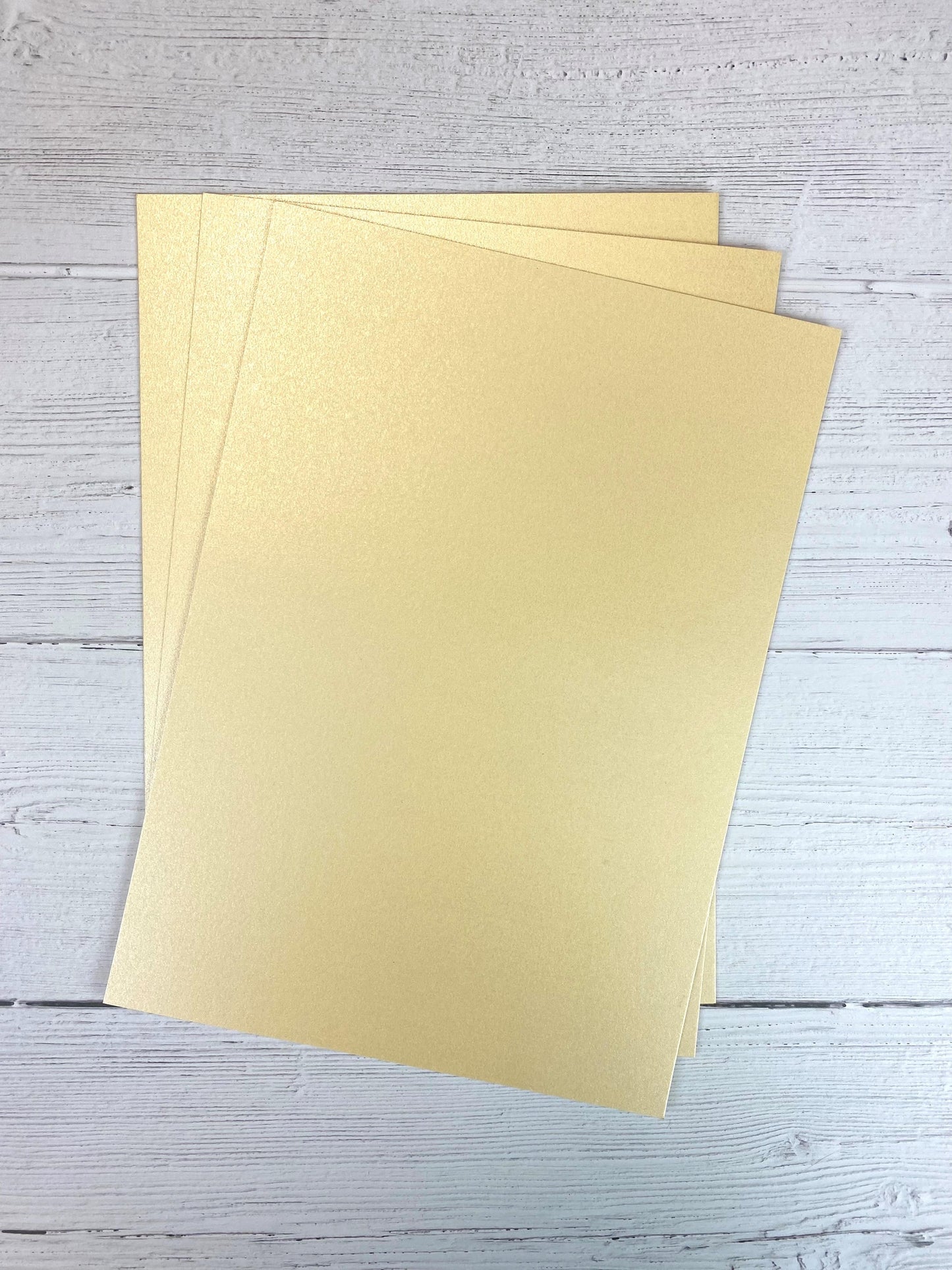 Oakwood A4 Single Sided Ivory Pearl Card- Pack of 10